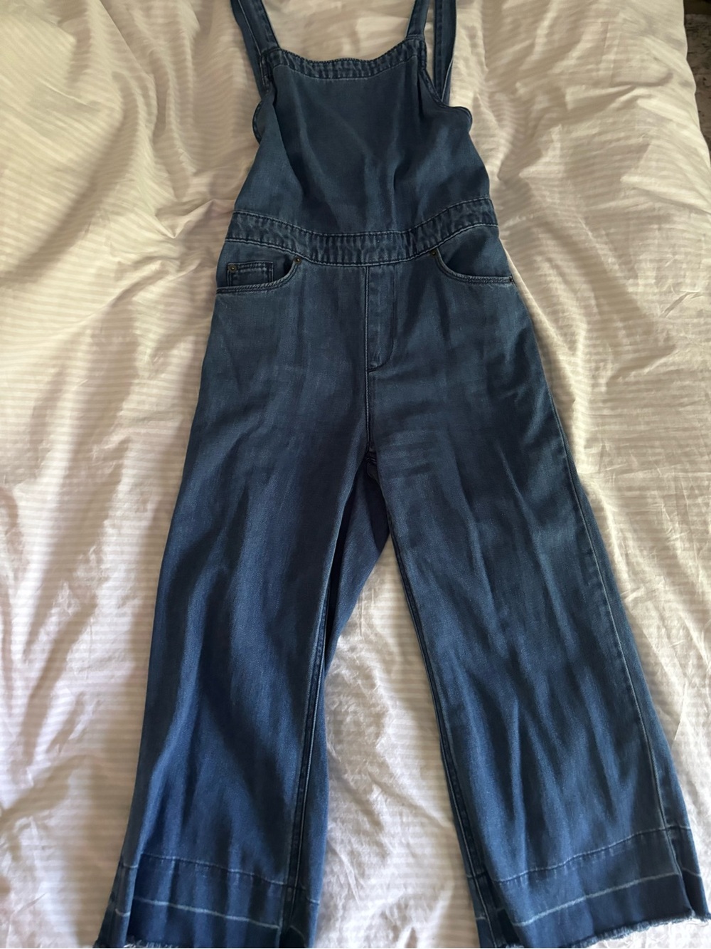 Universal Thread Dark Blue Denim Overalls
